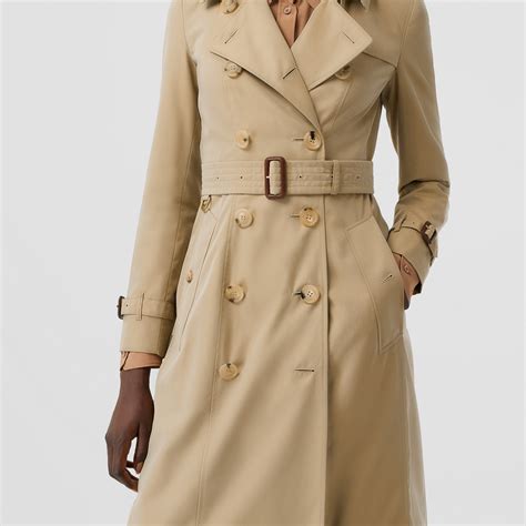 Burberry Chelsea Long Heritage Trench Coat 